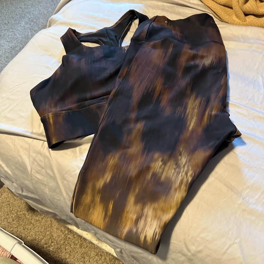 Woman’s active wear.